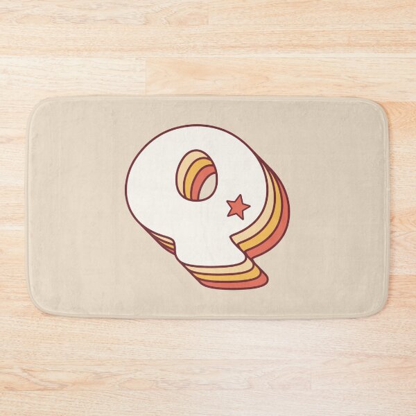 Item preview, Letter Q Retro designed and sold by OkihanaShop.