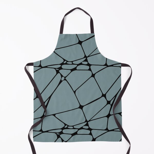 Item preview, Black and Blue Abstract Mosaic Pattern 1 Coordinates w/ Farrow & Ball 2022 Popular Color Stone Blue 86 - Colour Trends - Trending Hue designed and sold by ColorOfTheYears.