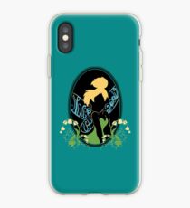 "Never Grow Up" Sticker iPhone Case