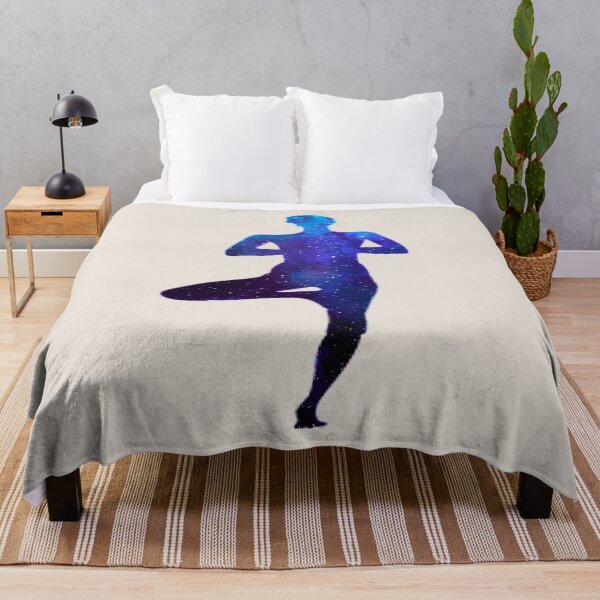 Item preview, Galaxy Yoga Acrobatic Sport Aerialist Gymnastics Watercolor Workout designed and sold by Merchking1.