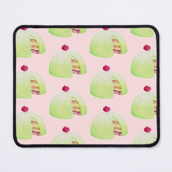 Item preview, Swedish Princess Cake/Prinsesstårta watercolour illustration (White background) designed and sold by tifft.