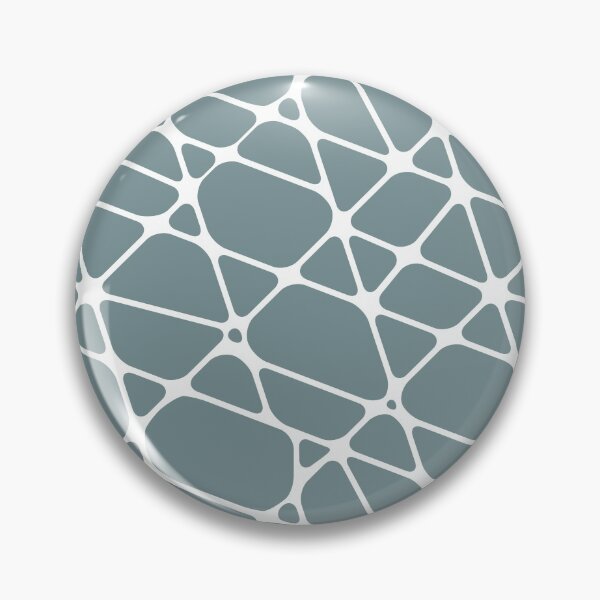 Item preview, Blue and White Abstract Mosaic Pattern 2 Coordinates w/ Farrow & Ball 2022 Popular Color Stone Blue 86 - Colour Trends - Trending Hue designed and sold by ColorOfTheYears.
