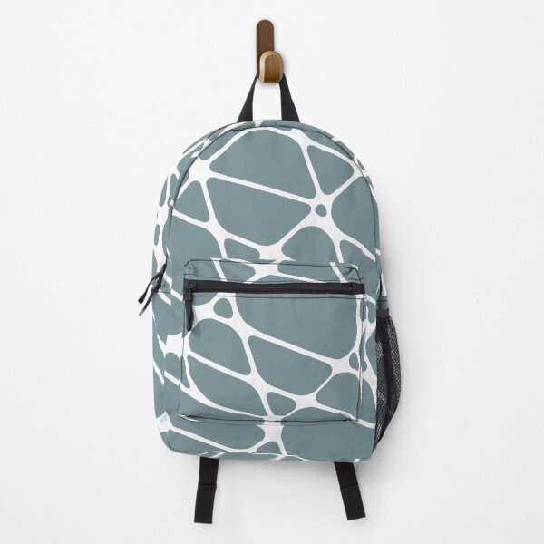 Item preview, Blue and White Abstract Mosaic Pattern 2 Coordinates w/ Farrow & Ball 2022 Popular Color Stone Blue 86 - Colour Trends - Trending Hue designed and sold by ColorOfTheYears.