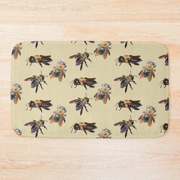 Item preview, southern carpenter bee (all three) designed and sold by AngelTheSiren.