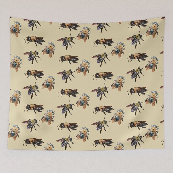 Item preview, southern carpenter bee (all three) designed and sold by AngelTheSiren.