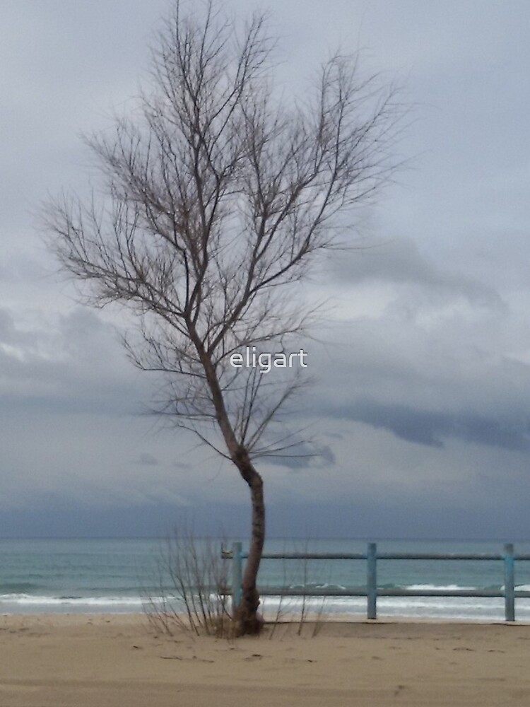 Thumbnail 5 of 5, iPhone Case, winter tree designed and sold by eligart.