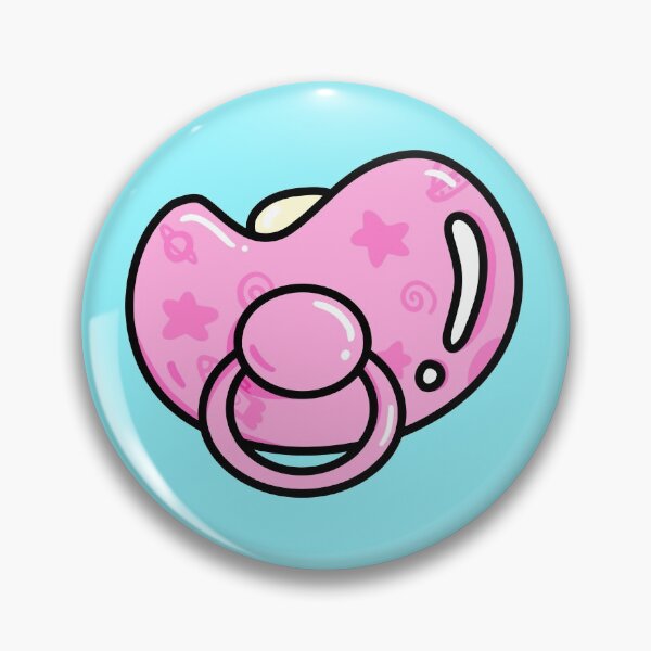 Item preview, Paci Pride Pink Space designed and sold by PaddedLittleBoy.