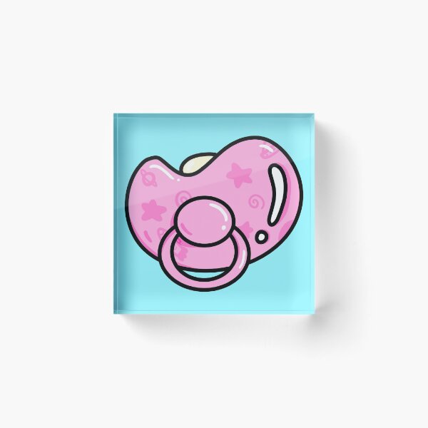 Item preview, Paci Pride Pink Space designed and sold by PaddedLittleBoy.