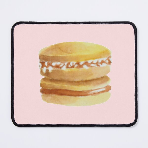 Item preview, Alfajores (Dulce de leche) cookies watercolour illustration (Green background) designed and sold by tifft.