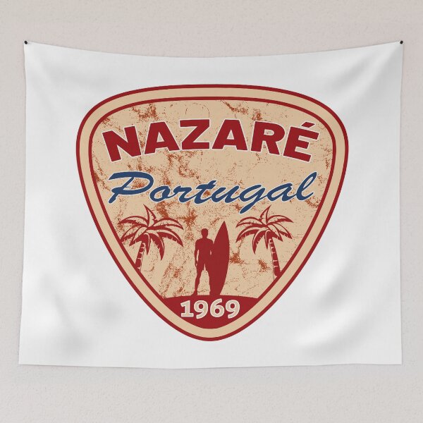 Item preview, Nazare Portugal Beach Surfing Surfer Surf designed and sold by DESTINATIONS DECAL.