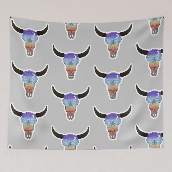 Item preview, Graphic Buffalo skull  designed and sold by SheHunts99.