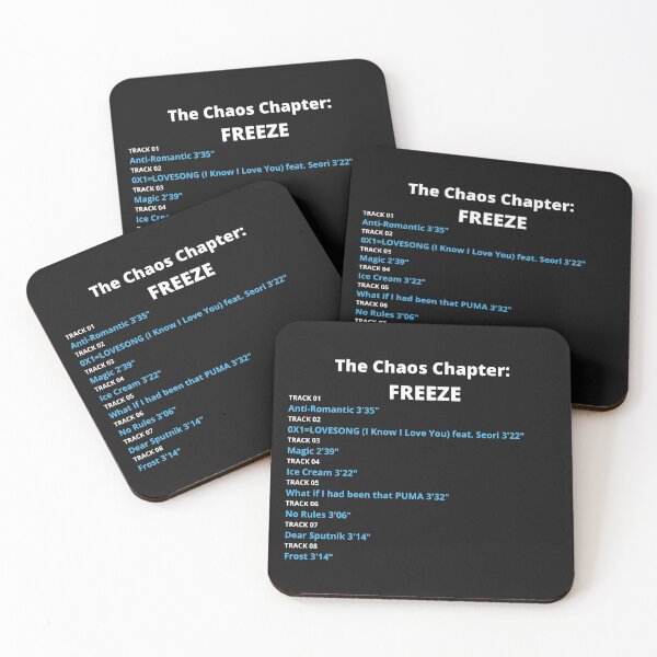 Item preview, TXT The Chaos Chapter: FREEZE Tracklist designed and sold by Aooms123.