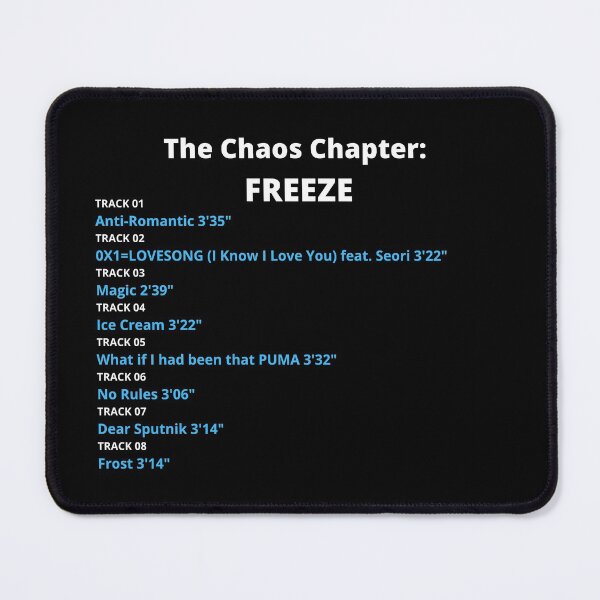 Item preview, TXT The Chaos Chapter: FREEZE Tracklist designed and sold by Aooms123.