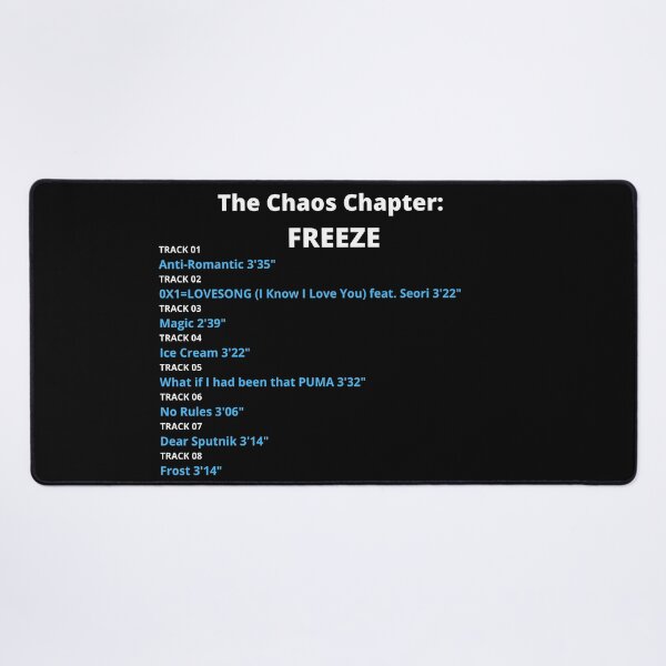 Item preview, TXT The Chaos Chapter: FREEZE Tracklist designed and sold by Aooms123.