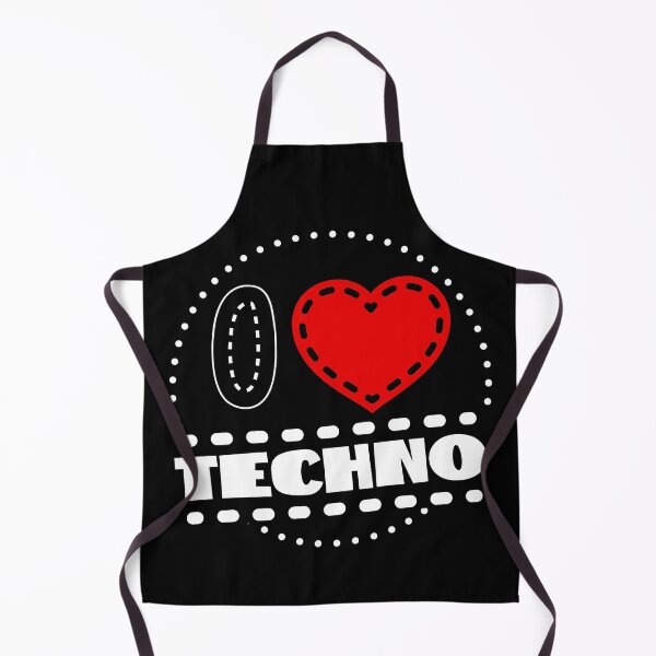 Artikelvorschau, Ich liebe Techno entworfen und verkauft von FurioInc.