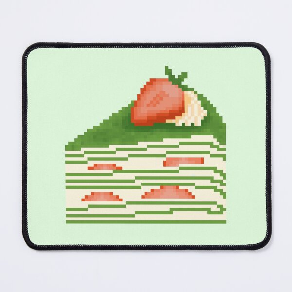 Item preview, Matcha strawberry crepe cake designed and sold by tifft.