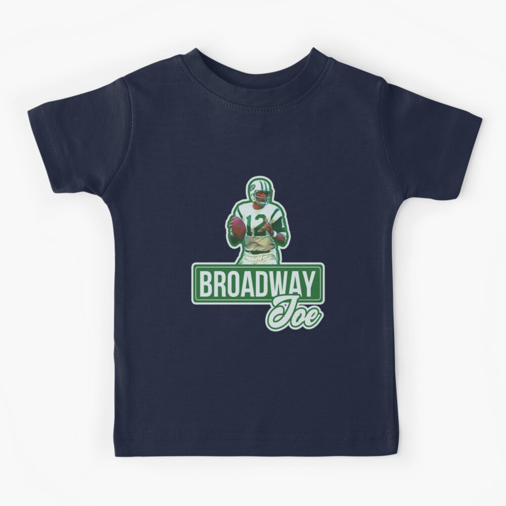 Joe Namath T-ShirtBroadway Joe Kids T-Shirt for Sale by Shoplamtac