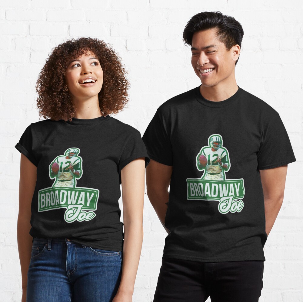 Joe Namath T-ShirtBroadway Joe Kids T-Shirt for Sale by Shoplamtac