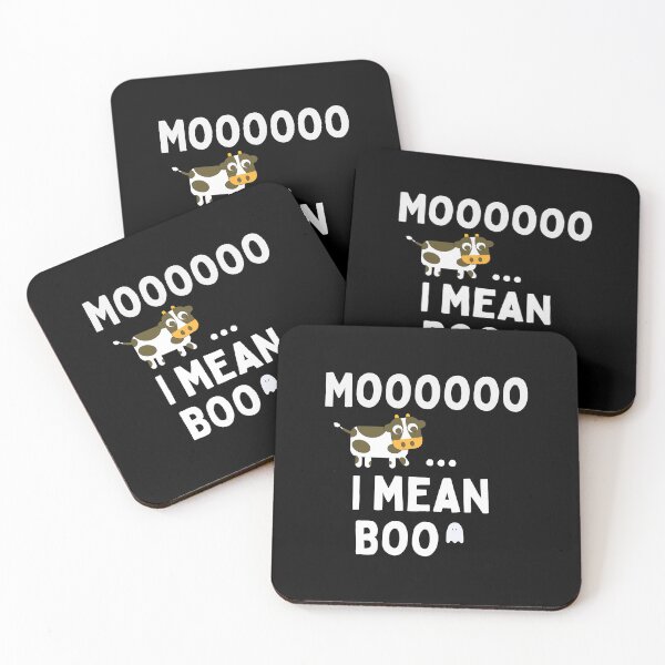Item preview, Moo I Mean Boo for Farmers and Cattle Lovers designed and sold by Brimwood.