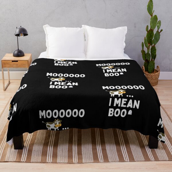 Item preview, Moo I Mean Boo for Farmers and Cattle Lovers designed and sold by Brimwood.