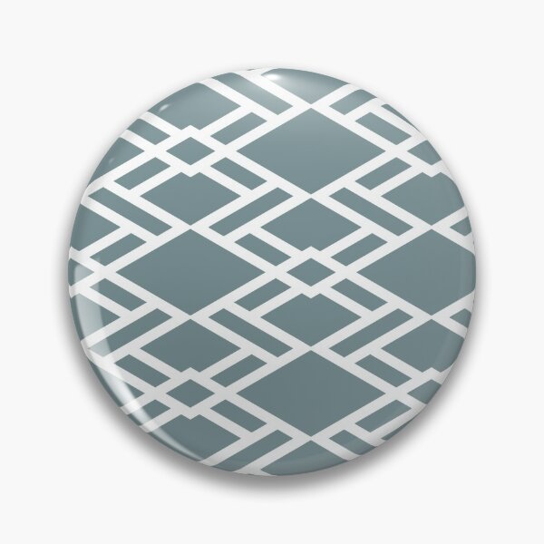 Item preview, Blue and White Diamond Shape Tile Pattern Coordinates w/ Farrow & Ball 2022 Popular Color Stone Blue 86 - Colour Trends - Trending Hue designed and sold by ColorOfTheYears.