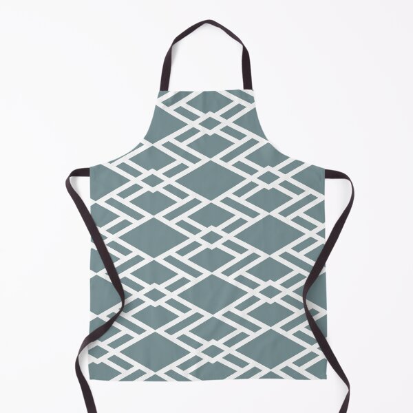 Item preview, Blue and White Diamond Shape Tile Pattern Coordinates w/ Farrow & Ball 2022 Popular Color Stone Blue 86 - Colour Trends - Trending Hue designed and sold by ColorOfTheYears.