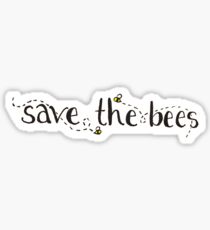 Save The Bees Sticker Sticker