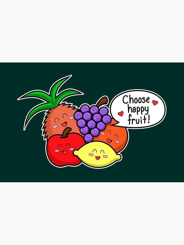 Happy Fruit - two lof bees by Cheeseness