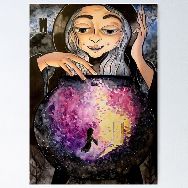 Item preview, Cerridwen, A sparkling door in the night designed and sold by LuaSoleil.