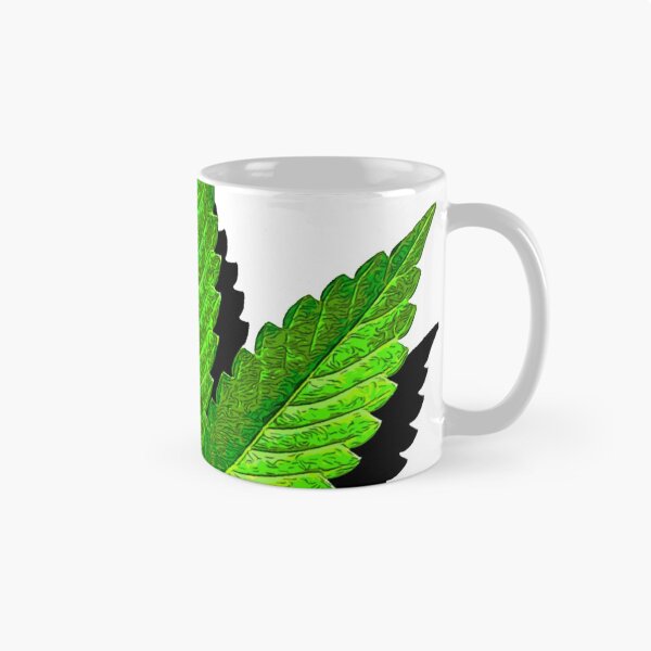 Item preview, green hemp leaf  designed and sold by  CannaGranny™ .