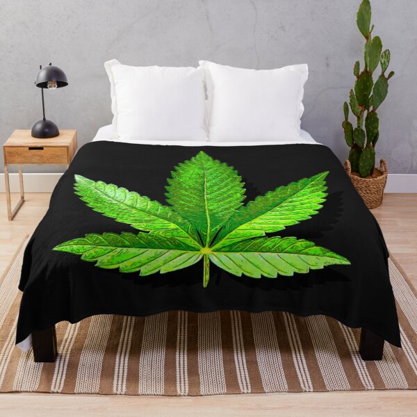 Item preview, green hemp leaf  designed and sold by  CannaGranny™ .