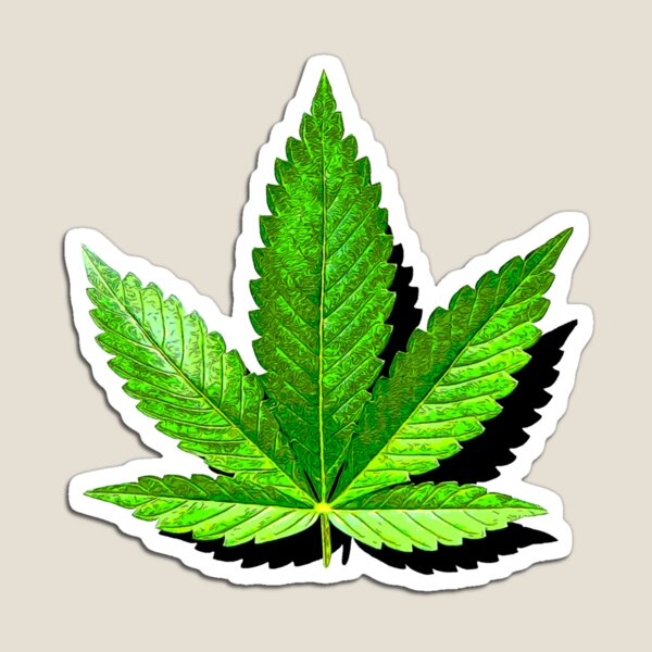 Item preview, green hemp leaf  designed and sold by  CannaGranny™ .