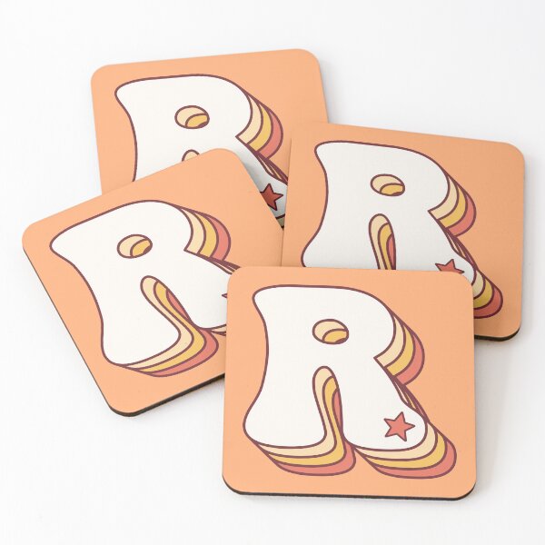 Item preview, Letter R Retro designed and sold by OkihanaShop.