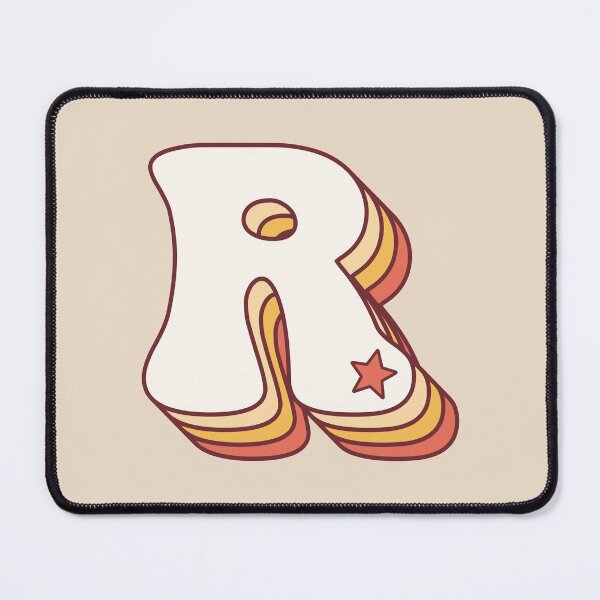 Item preview, Letter R Retro designed and sold by OkihanaShop.