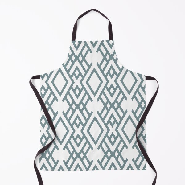 Item preview, Blue and White Geometric Striped Art Deco Pattern Coordinates w/ Farrow & Ball 2022 Popular Color Stone Blue 86 - Colour Trends - Trending Hue designed and sold by ColorOfTheYears.