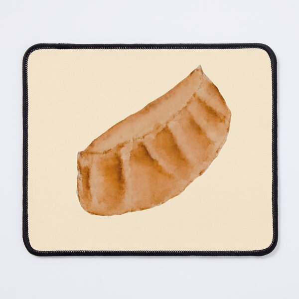 Item preview, Dumpling watercolour illustration (Pink background) designed and sold by tifft.