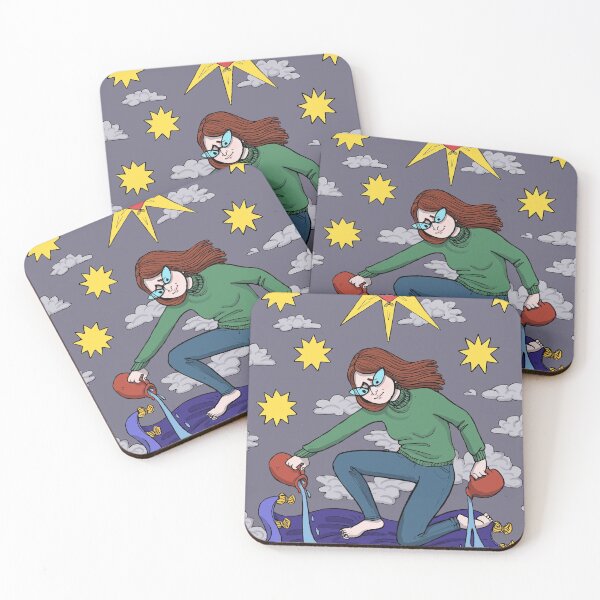 Item preview, Betty as The Star tarot designed and sold by sadnettles.