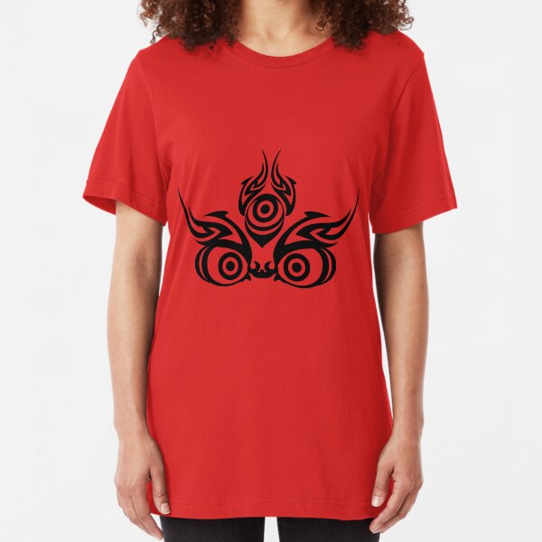 Mahakala (clear colors) Slim Fit T-Shirt