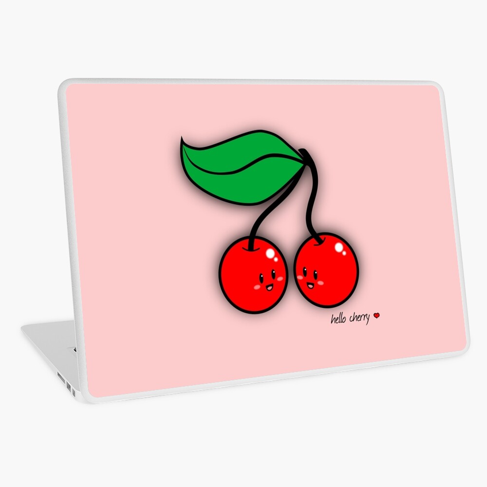 Hello Cherry - two lof bees Laptop Skin