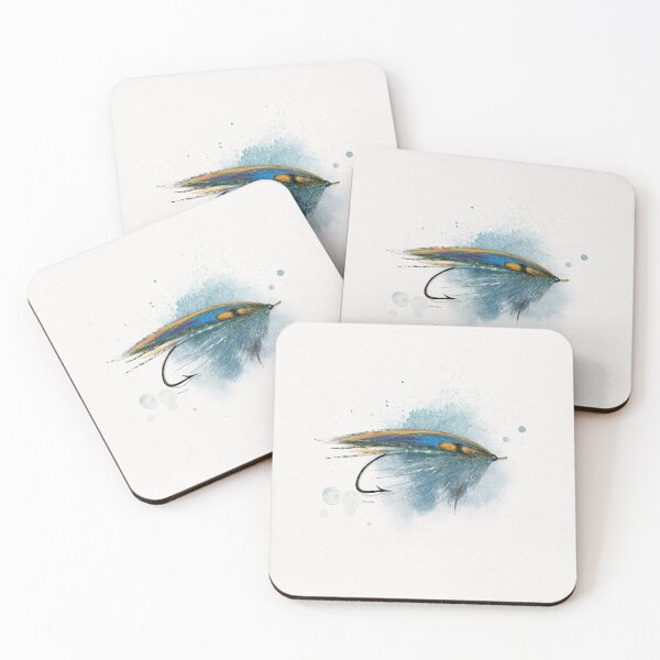 Item preview, Ice River Salmon Fly No.9 designed and sold by MikaelJenei.
