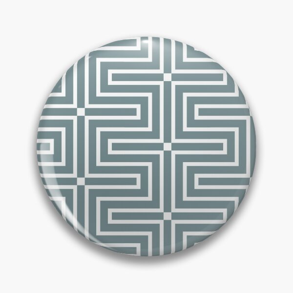 Item preview, Blue and White Tessellation Line Pattern 3 Coordinates w/ Farrow & Ball 2022 Popular Color Stone Blue 86 - Colour Trends - Trending Hue designed and sold by ColorOfTheYears.