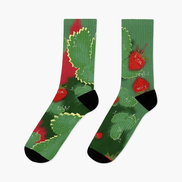 Item preview, strawberries, strawberries, seamless pattern designed and sold by Natairbrush.