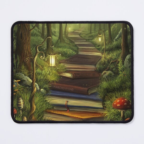 The Reader's Path Mouse Pad