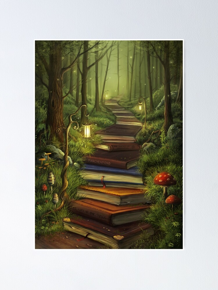 Alternate view of The Reader's Path Poster