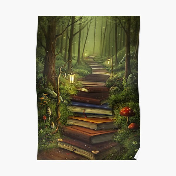 The Reader's Path Poster