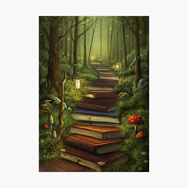 The Reader's Path Photographic Print