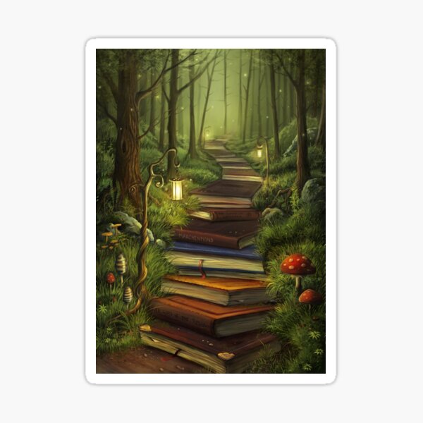 The Reader's Path Sticker