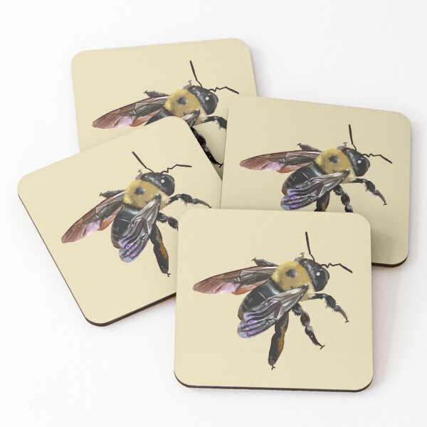 Item preview, southern carpenter bee 3 designed and sold by AngelTheSiren.
