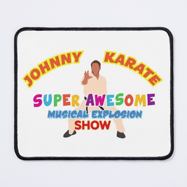Item preview, johnny karate super awesome musical explosion show II | parks and rec designed and sold by elliottbryan.