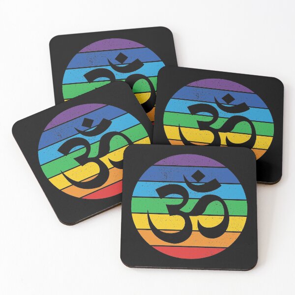 Item preview, Om Symbol Yoga Chakras Retro Vintage designed and sold by FunFoxDesign.